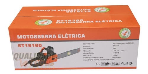Motoserra Elétrica Profissional 1600w Promoção Imperdível!!!