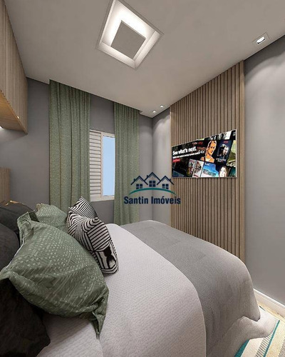 Cobertura Com 2 Dormitórios,fino Acabamento,50% Coberta,vaga De Garagem À Venda, 90 M² - Santa Maria - Santo André/sp - Co0451