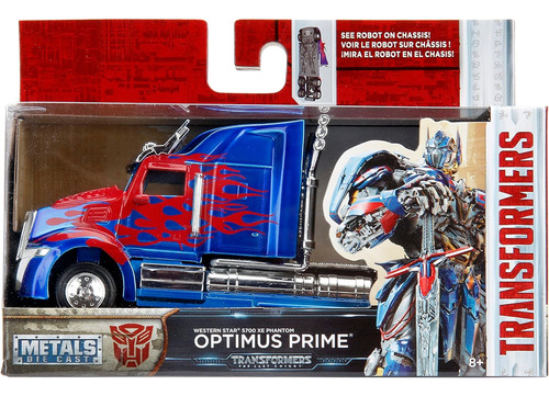 Jada 1:32 Metales Transformers - Optimus Prime Western Star