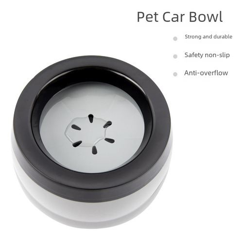 Cuenco De Agua Portátil Meianju Para Mascotas, Antisalpicadu
