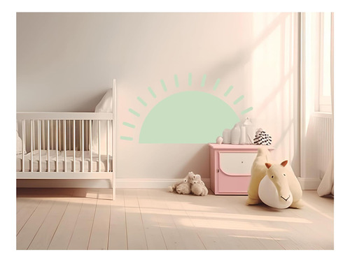 Dotbest 155 X 315 Sol Calcomanía De Pared De La Pared De