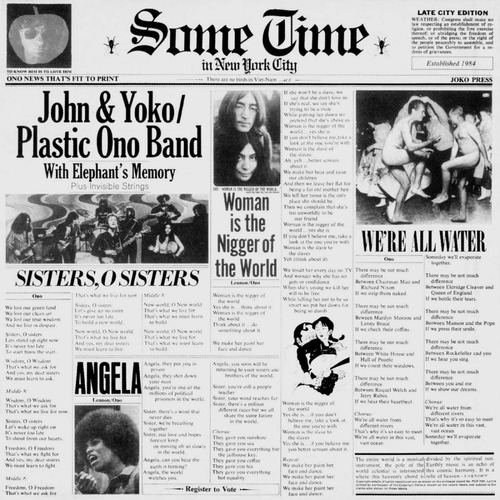 John & Yoko Plastic Ono Band Some Time In New York City 2lps