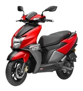 Imagen 24 de 25 de Moto Scooter Tvs Ntorq 125 Rojo Puesta En Calle Patentada !