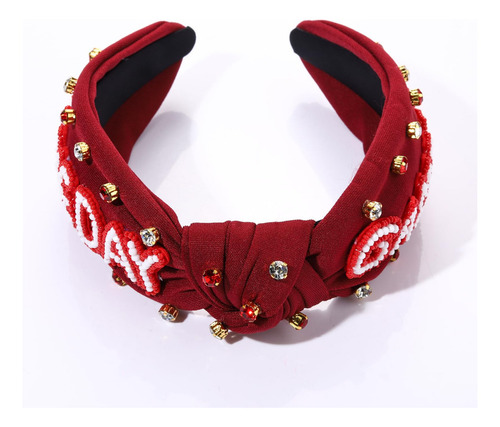 Yahpern- Diadema Anudada Para Mujer: Diadema Ancha Con Nudo