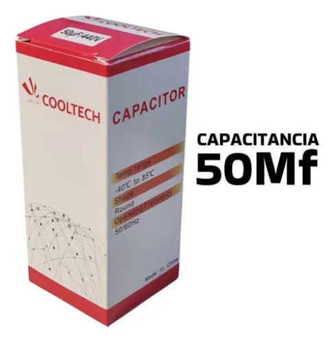 Capacitor 50 Mf Cooltech