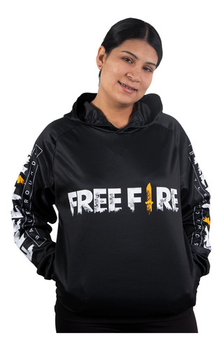 Sudadera Sublimada Free Fire Hoodie