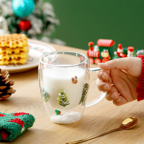 Tazas De Café Con Calcetines De Navidad Tazas De Té