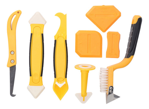 Kit De Herramientas De Silicona Para Calafatear, 8 Piezas, H