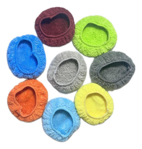 Limpeza De Pano Para O Limpador De Janelas Blue 8 Peças