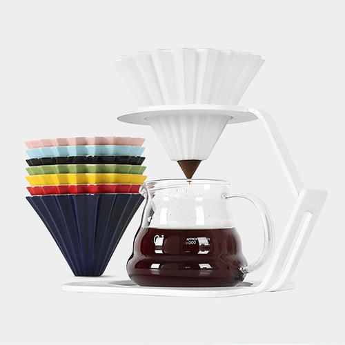 Filtro De Café De Lavado A Mano, Filtro De Café De Origami
