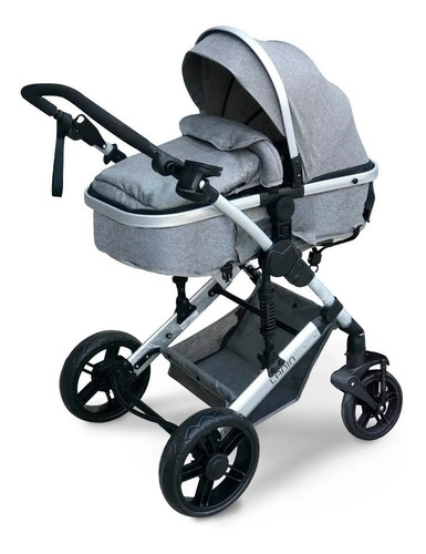 Coche Mega Baby Bebe Convertible Tres En Uno Con Huevito