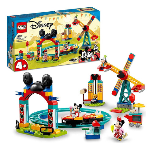 Lego Disney Parque De Diversões Do Mickey, Minnie E Pateta