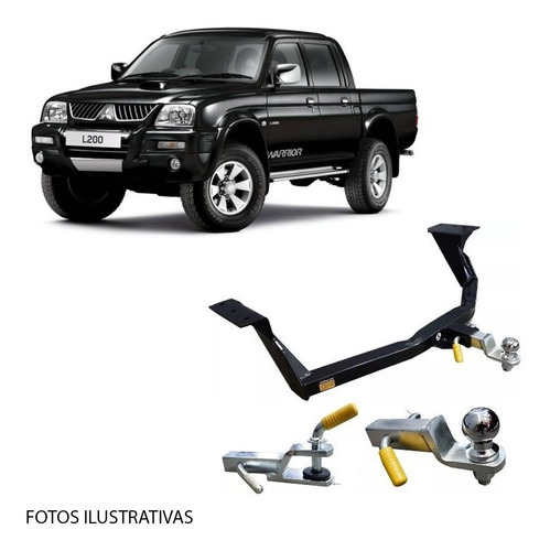 Enganche Extraíble Mitsubishi L200 Gls 1998/2004