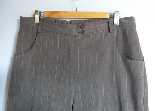 Pantalón De Dama De Vestir Talle L, Cataleya 