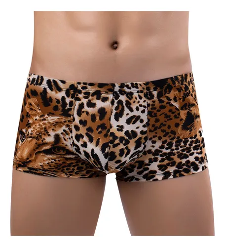 Bóxers Transpirables Con Cintura Elástica Y Estampado De Leo