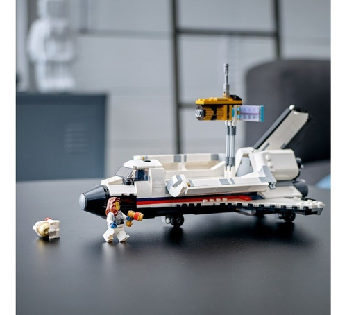 Imagem 8 de 10 de Lego Creator 3 Em 1 Aventura De Ônibus Espacial 486pçs 31117