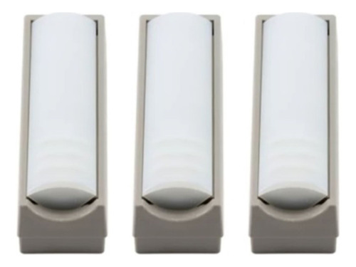 3 Botones De Pared Para Portón Eléctrico/ Aut. Lift Master Color Blanco