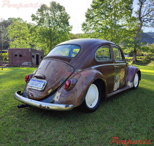 Volkswagen Fusca 1965 Ratlook Rat Look Hood Ride Poaparts