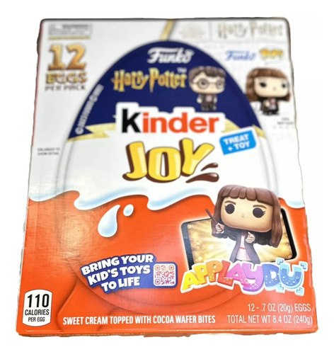Kit Kinder Joy Funko Harry Potter Importado - 12 Unidades