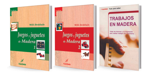 Proyectos En Madera (3 Libros) - Jackson, Brolbals