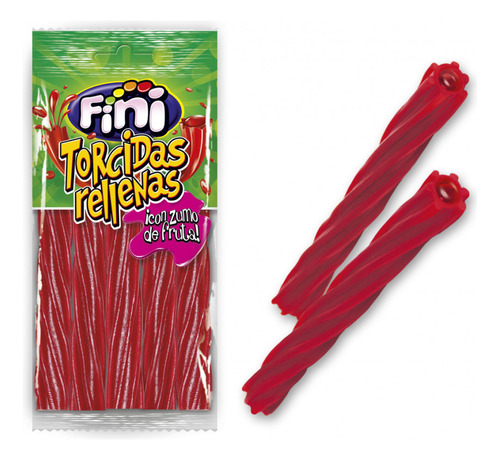 Gomitas Con Rellenos Frutal Torcidas Fini 85g