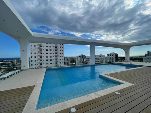 Apartamento Airbnb Con Vista A La Ciudad Próx Naco, Piantini, Serrallés, Paraíso, Evaristo Morales, Ens Julieta, Mirador Sur, Mirador Norte, Los Cacicazgos, La Esperilla, La Julia, Renacimiento, Real