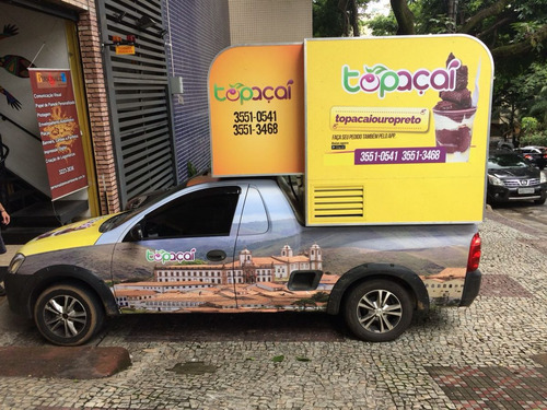 Food Truck Para Strada E Saveiro (montagem Sem O Veiculo)