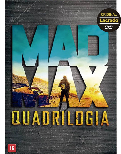 Dvd Mad Max Quadrilogia - 4 Filmes - Original Novo Lacrado