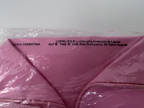 Alf Antiguo Bolso Original Bajo Licencia Sin Uso Argentino (Usado)