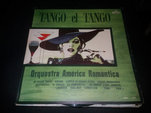 Lp Vinil Orquestra America Romantica - Tango El Tango