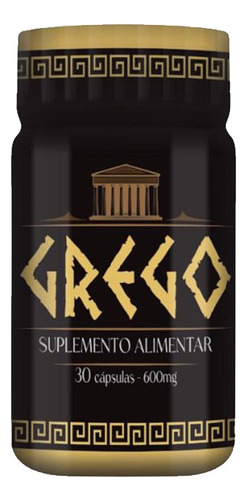 Grego Potente 30 Cápsulas Sabor Sem Sabor