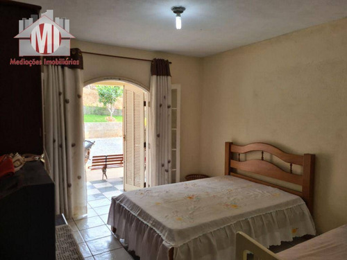 Imagem 14 de 30 de Linda Chácara Com 02 Dormitórios, Terreno Plano, Bosque, Córrego, Pomar, Horta, À Venda, 2000 M² Por R$ 320.000 - Rural - Socorro/sp - Ch0958