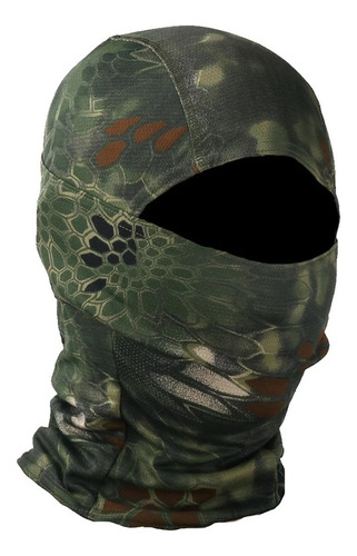 Balaclava Cor Cobra Verde Tamanho M