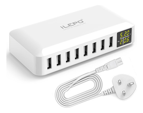 Cargador De Pared Con Cargador De Corriente, Adaptador Usb D