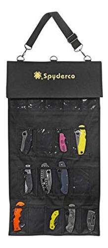 Spyderco Pequeño Spyderpac 18 Bolsillo Negro