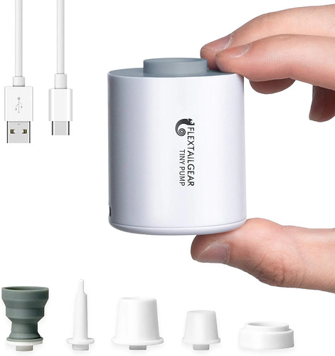 Mini Bomba De Aire Recargable Usb/para Inflar Y Desinflar 