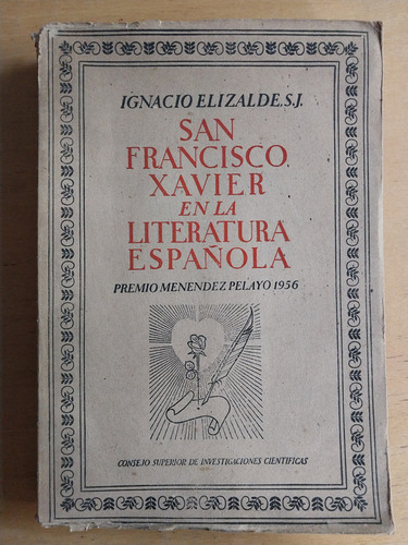 San Francisco Xavier En Laliteratura Española - Elizalde