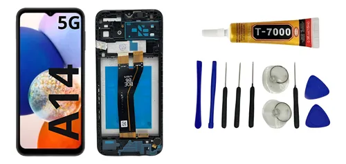 comprar Tela Display Frontal Compativél Com A14 5g Cu002Faro + Brinde