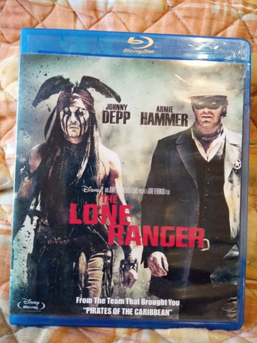 El Llanero Solitario( Lone Ranger). Johnny Depp