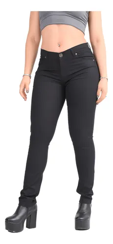 Pantalon gabardina chupin mujer deals