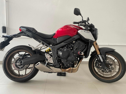 Honda Cb 650 R Abs Un Dono 2265 Km Estudo Troca