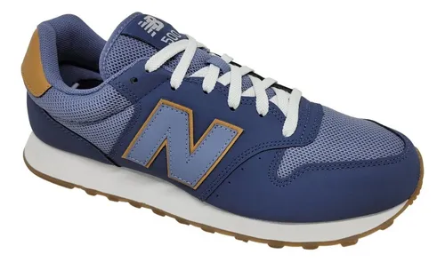 Tenis New Balance 500v2 Marinho Caramelo Masculino Parcelamento