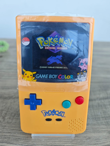 Gameboy Color - Ips V2 Azul/amarelo Azul (Usado)