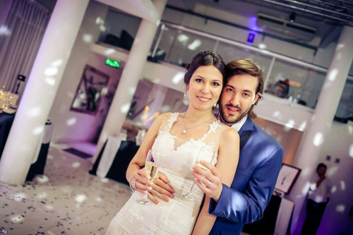 Vestido De Novia Simil Rosa Clara.