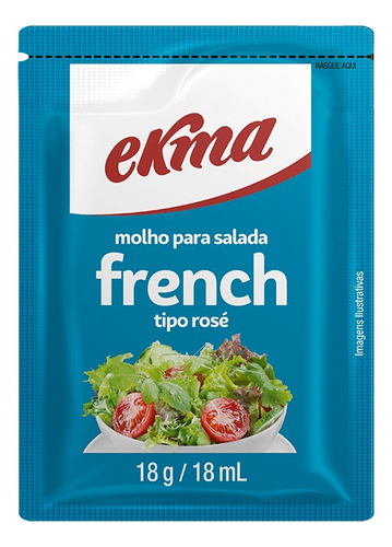 Molho Para Salada French Sachê 42x18g - Ekma P.