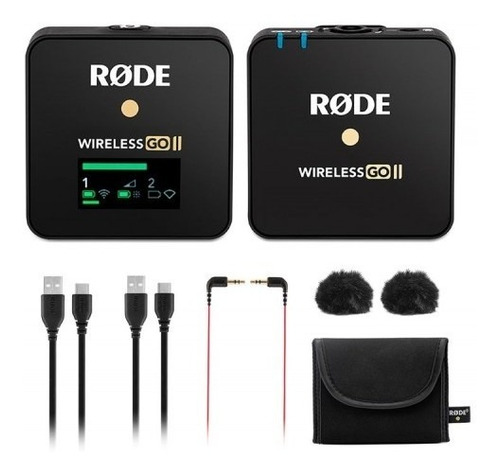 Micrófono Digital Rode Wireless Go Ii Single Inalámbrico