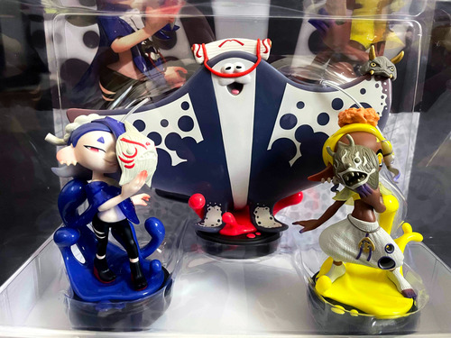 Splatoon 3 Triple Pack: Shiver, Big Man And Frye Amiibo