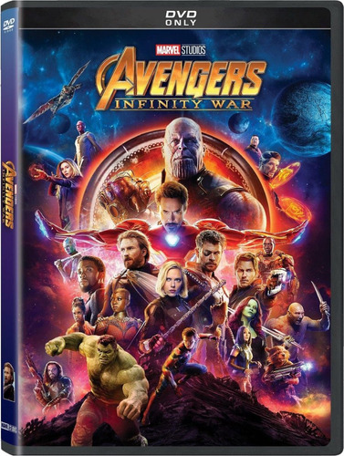 Avengers Infinity War En Dvd Original