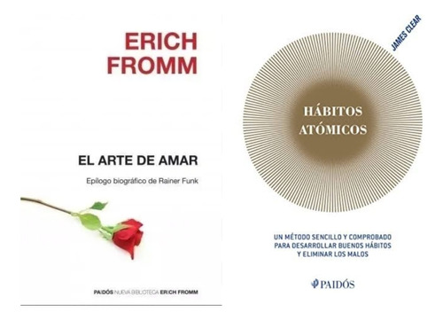 Hábitos Atomicos+ El Arte De Amar+libro Regalo