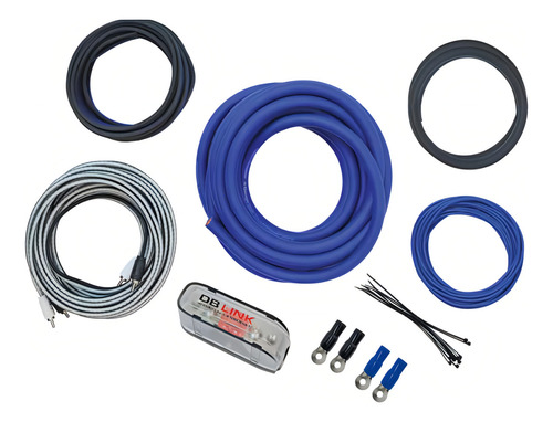 Kit De Instalación Db Link Mx4manl Calibre 4 Maxkore Azul Azul